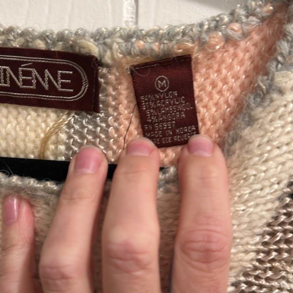 Angora Vintage knit sweater - Picture 3 of 8